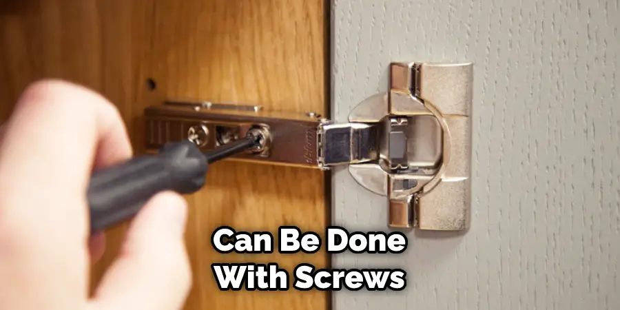 Can Be Done With Screws