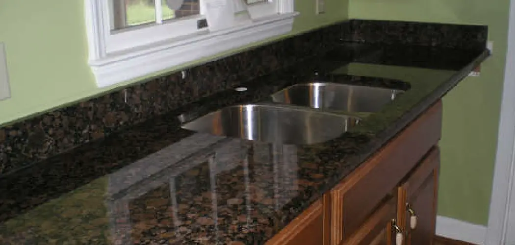 Removing granite countertops without damaging cabinets