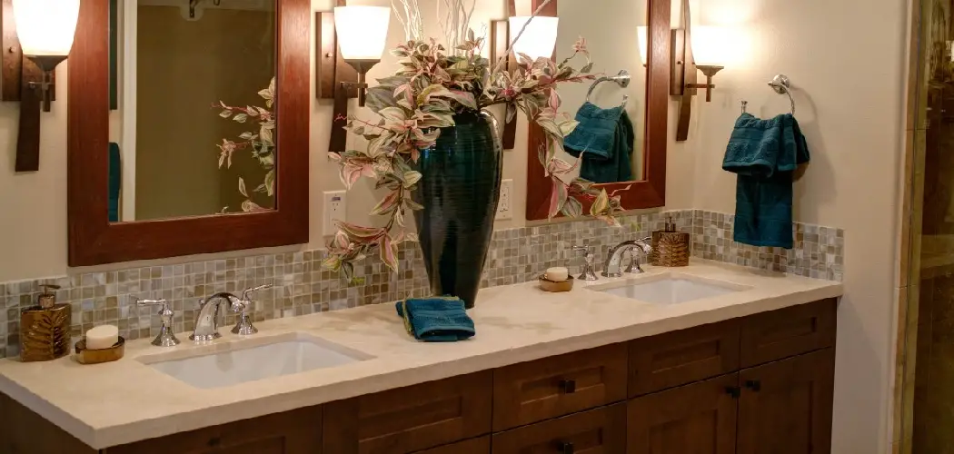 How To Restain Bathroom Cabinets 