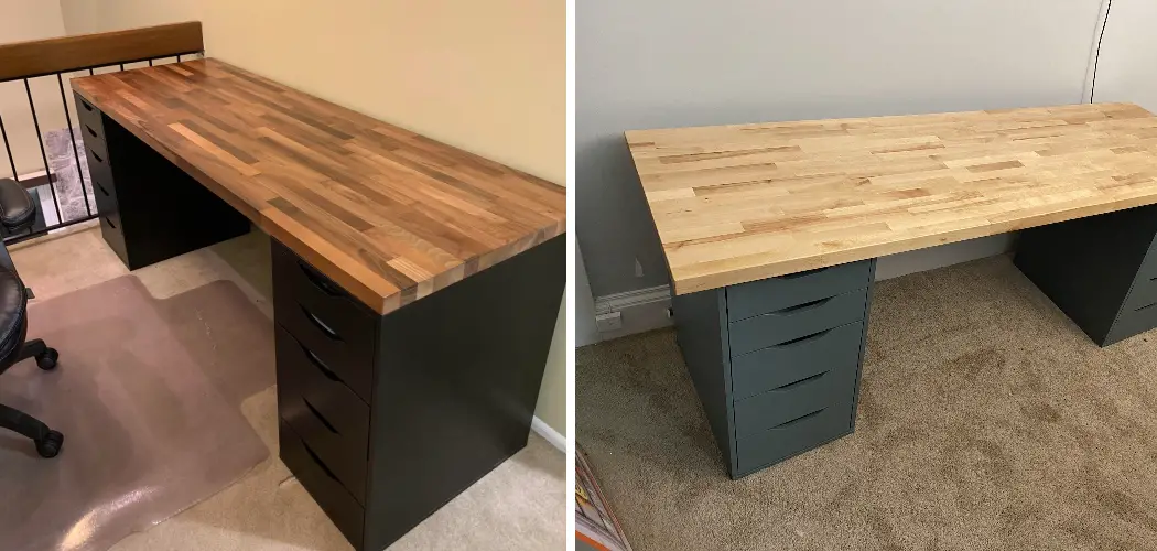 How to Finish Butcher Block Desk 6 Easy Instructions (2024)