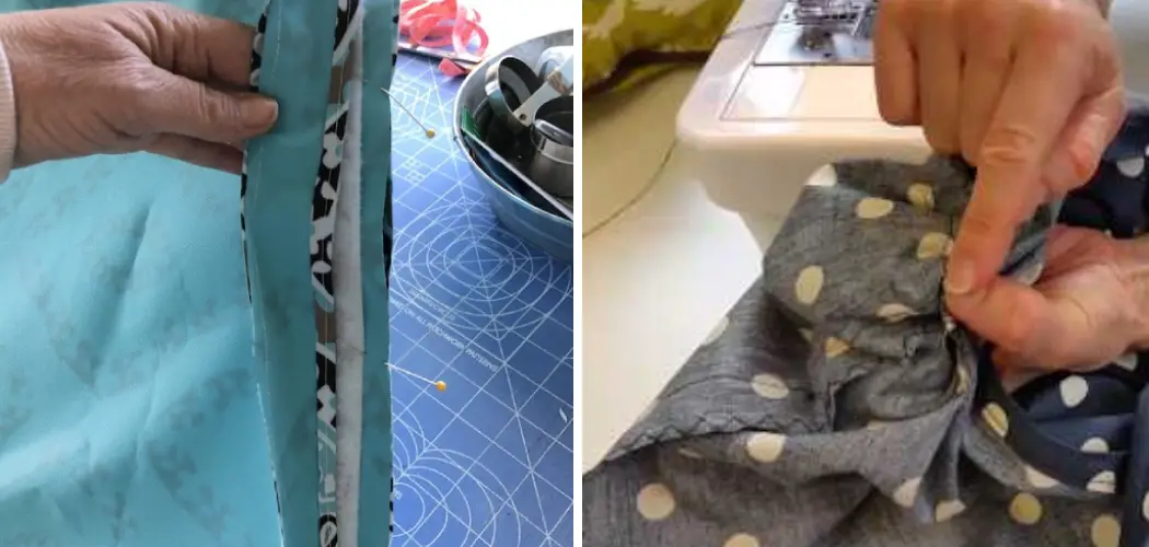 How to Sew a Box Cushion Cover With Velcro Closure 6 Easy Steps